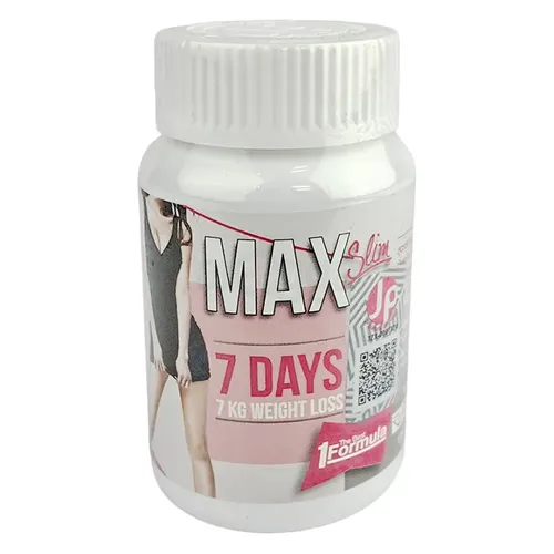 JP Max Slim 7 Days Weight Loss Capsule For Male & Female (30 EA)	