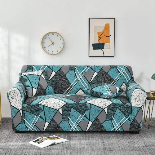 Stretch Plaid printed Sofa Covers 
