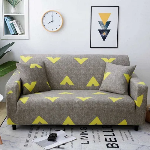 Elastic universal size sofa cover