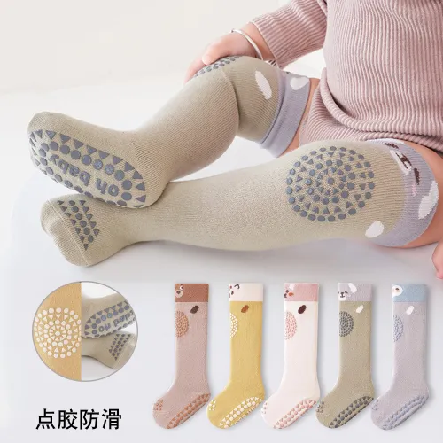 Korean Spring Baby Long Anti-Slip Knee Socks 