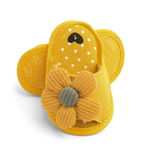 Baby Girl Cotton Anti-Slip Sandals