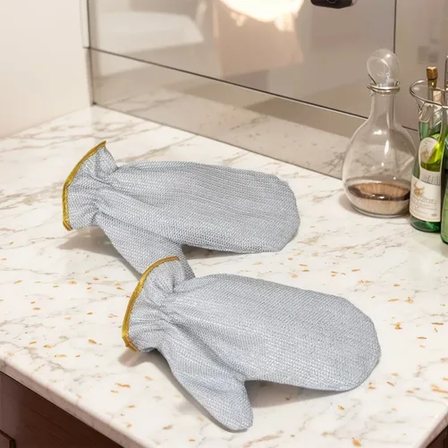 Multipurpose Waterproof Dishwashing Gloves (2 Pcs) 