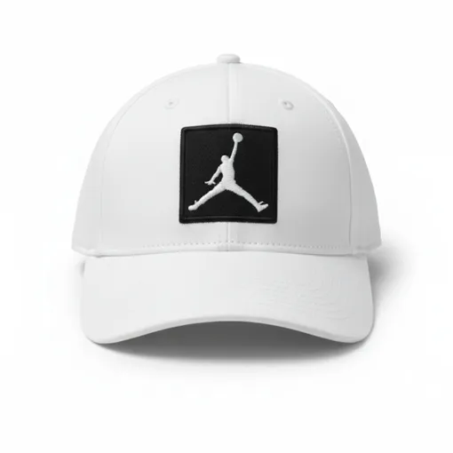 Jordan Jumpman Patch Logo White Cap