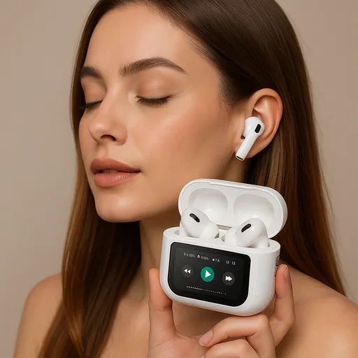 Charome A18s Original Wireless BT Headset (ANC) Earbuds