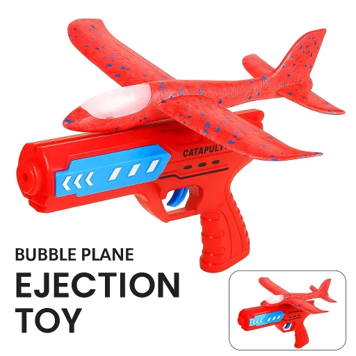 Gun Aircraft Glider For Kids -Red