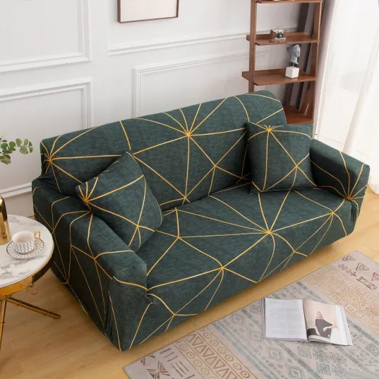 Print customized spandex sofa covers