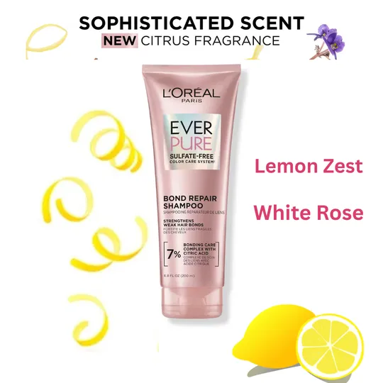  Loreal EverPure Sulfate-Free Bond Repair Shampoo (200ml)