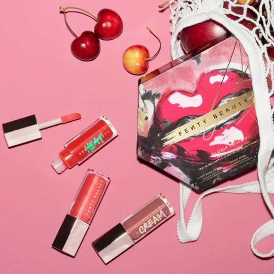 Fenty Beauty Glossy Possey VII Full Size Gloss Bomb Trio