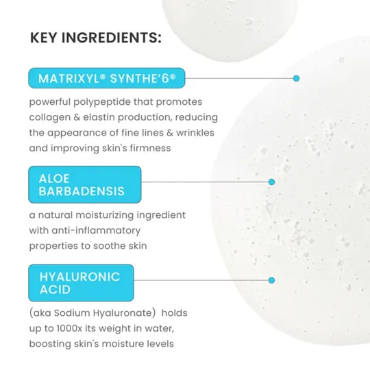 Matrixyl® Synthe’6® Anti-Aging Serum – Collagen Booster for Wrinkles & Fine Lines (30ml)