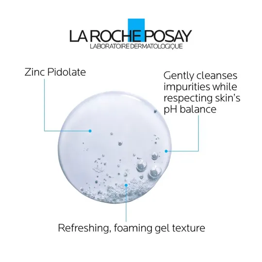 La Roche Posay Effaclar Purifying Foaming Gel Cleanser for Oily Skin (200ml)