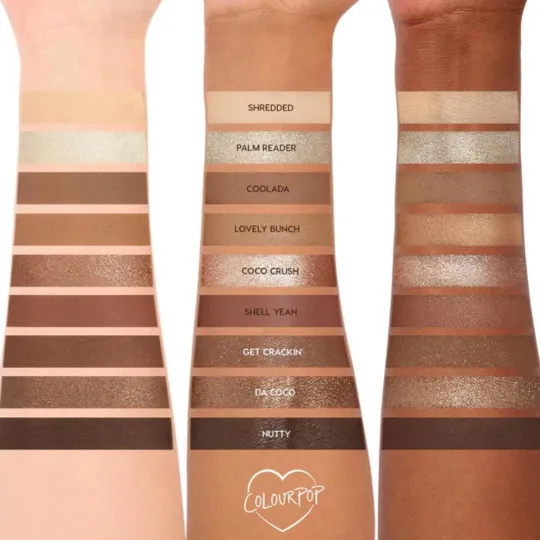 ColourPop Going Coconuts Eyeshadow Palette