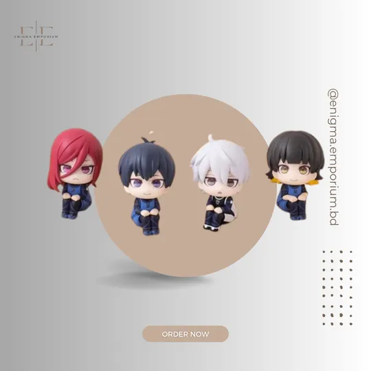Blue Lock Chibi Action Figures