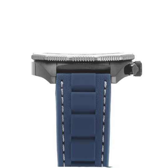 Hugo Boss Energy Chronograph Grey Dial Green Rubber Strap Watch 