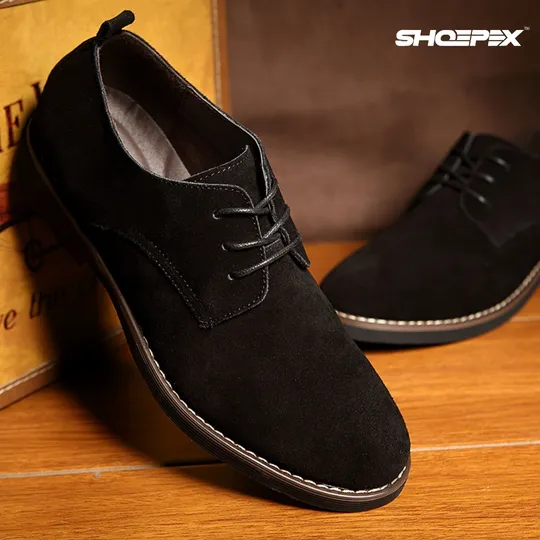 Shoepex Men's British Style Business Casual Shoes | Premium Office & Formal Footwear