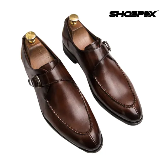 Italian Classic Oxford Shoes for Men | Genuine Cowhide, Slip-On, Anti-Slip, Office Formal Footwear