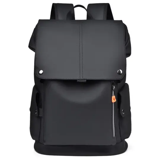 Workwear functional PU leather backpack BP59007