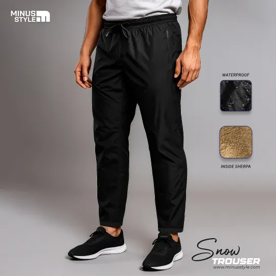 Snow Trouser- Black without Cuff