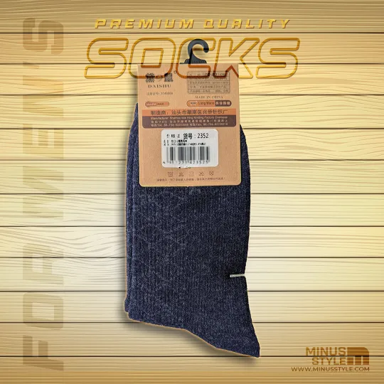 Man Socks - Navy Blue