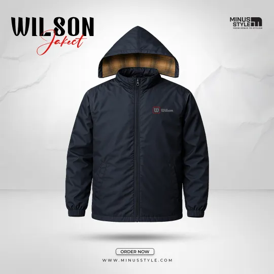 Wilson Padded Jacket-Black