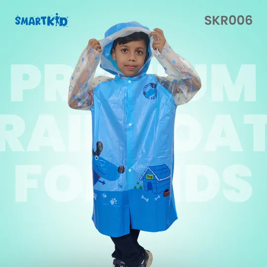Blue Kids Raincoat