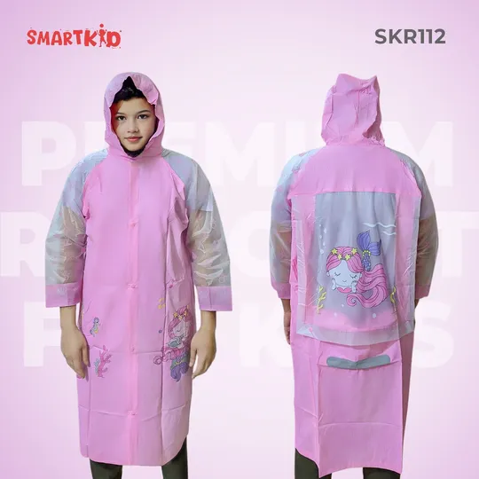 Mermaid Raincoat for Kids