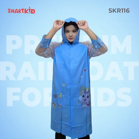 Cute Rhino Raincoat for Kids