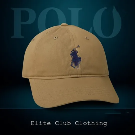 Men's US POLO Cap (S-3)-Beige	