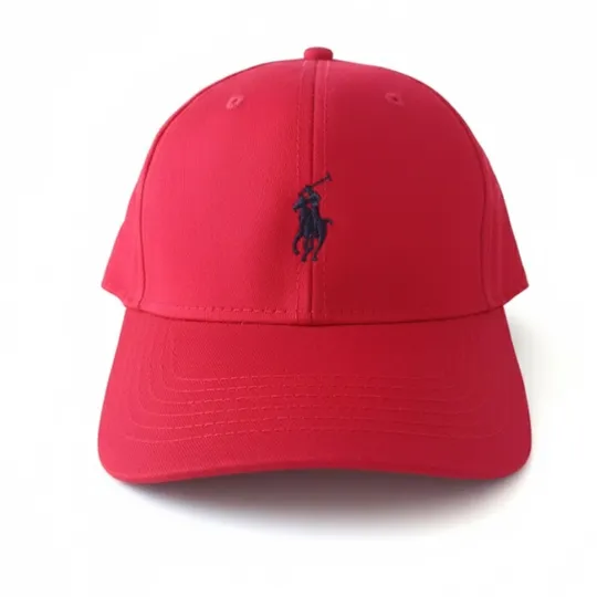 Polo Ralph Lauren Cotton Chino Cap – Red