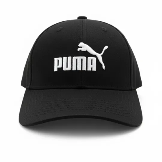 Puma Black Baseball Cap – Classic Logo