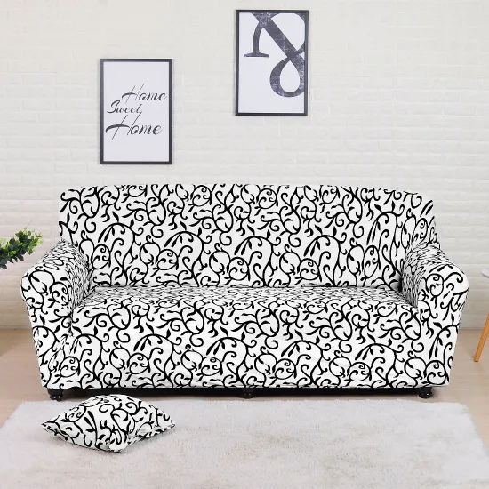  Flower Printed Sofa Covers For Living Room