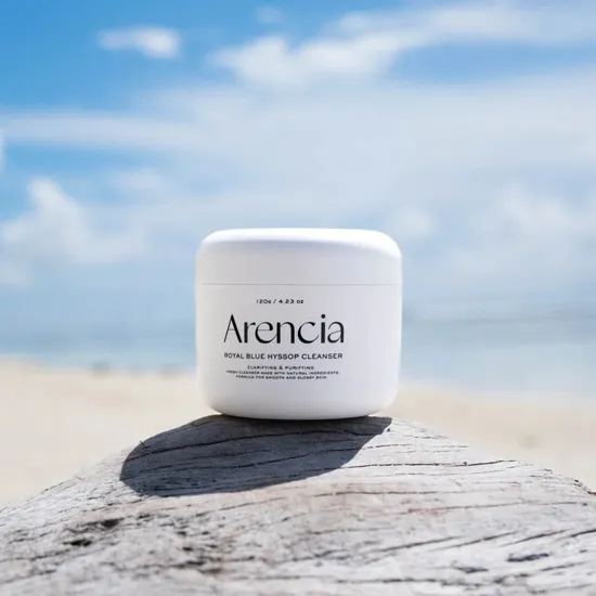 Arencia- Fresh Blue Hyssop Rice Mochi Cleanser (120g)