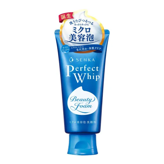 Senka Perfect Whip Blue Beauty Foam 120g (Japan)
