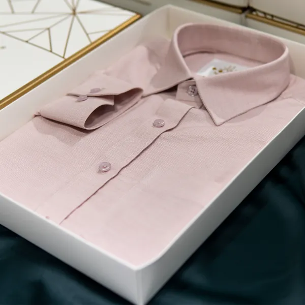 Sweet Lilac Cotton Shirt