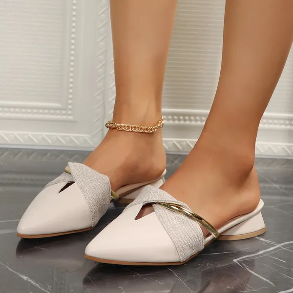 AMERICAN STYLE POINTED TOE WOMEN'S SANDALS GB-A518