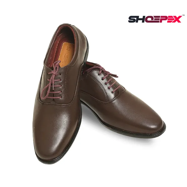 Shoepex S004 Men’s Leather Formal Shoes | Versatile Office & Party Footwear