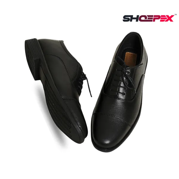 Shoepex S002 Premium Leather Formal Shoes for Men | Elegant & Comfortable Dress Footwear