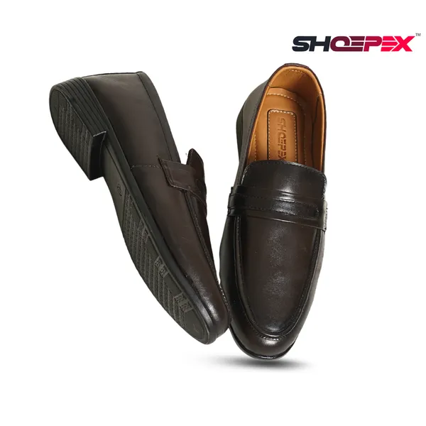 Shoepex S-PL-003 – Men's Penny Loafer | High-Quality Milling Leather