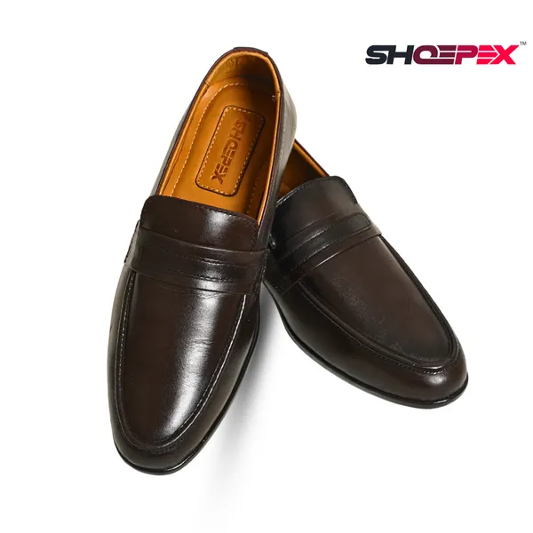 Shoepex S-PL-003 – Men's Penny Loafer | High-Quality Milling Leather