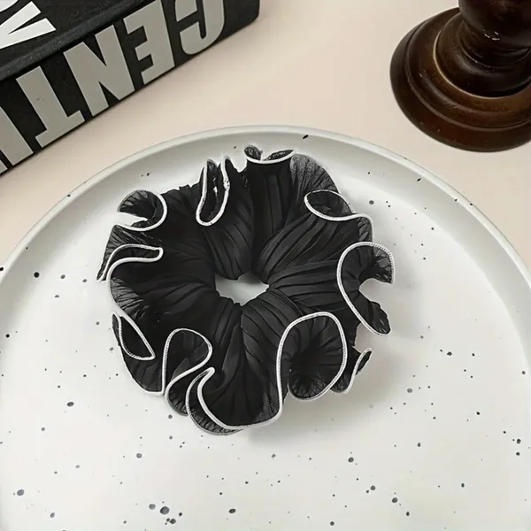 Elegant Casual Style Chiffon Scrunchies Hair Band (2 Pc)