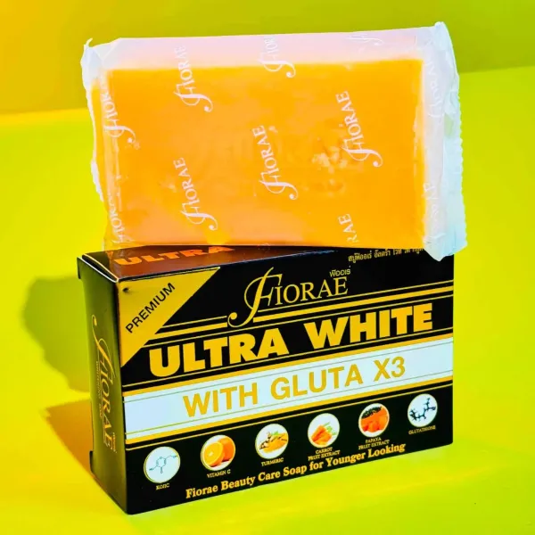 Fiorae Ultra White With Gluta X3 Beauty Care Soap 165g	