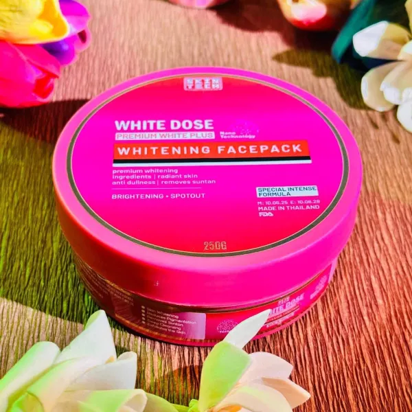 SKINTECH White Dose Premium Nano Whitening Face Pack 250g	