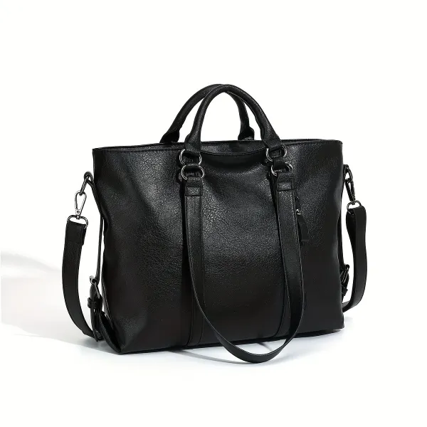 Soft leather large capacity Tote bag HB46129