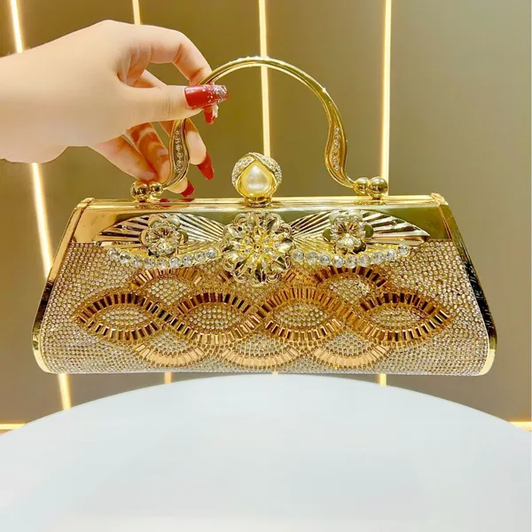 Stylish Chain Strap Clutch Bag