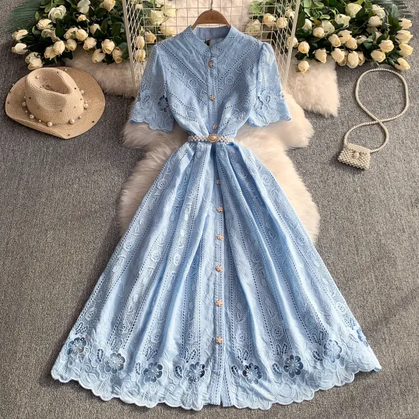 Dreamy Lace Ladies Midi Dress