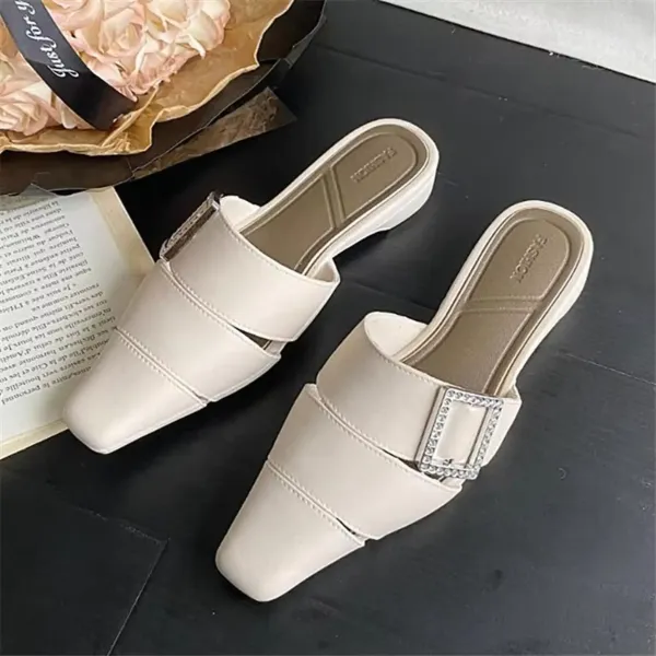 FASHIONABLE FLAT LUXURY HALF SHOES
