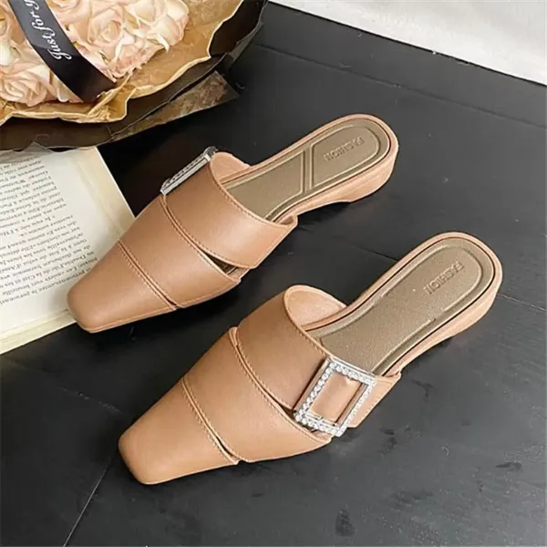 FASHIONABLE FLAT LUXURY HALF SHOES