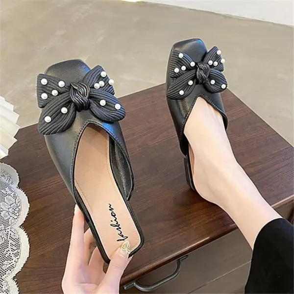 SUMMER FASHION BOWKNOT FLAT SLIPPER