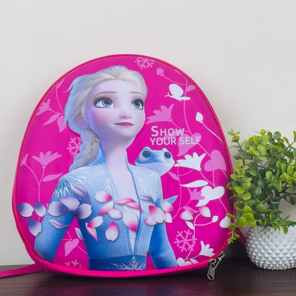 Elsa 3D Kids School Bag
