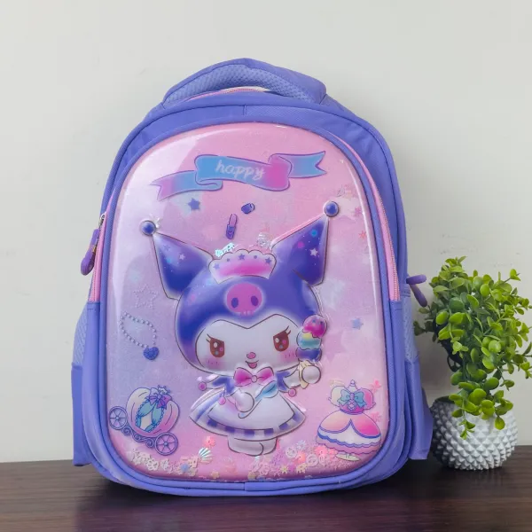 Kuromi Magic World 3D School Bag