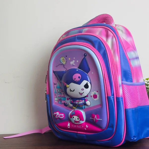 Kuromi Style 3D Cartoon Bag